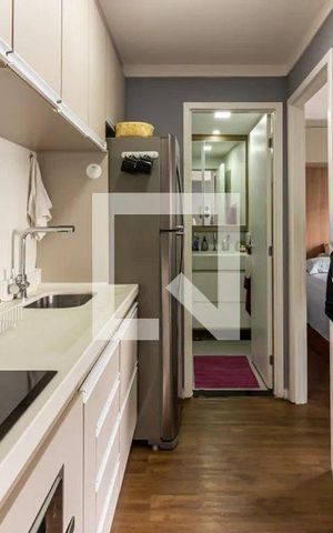 Apartamento para alugar com 26m², 1 quarto e sem vaga Apartamento para alugar com 26m², 1 quarto e sem vagaCozinha