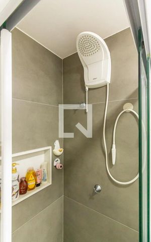Apartamento para alugar com 26m², 1 quarto e sem vaga Apartamento para alugar com 26m², 1 quarto e sem vagaBanheiro