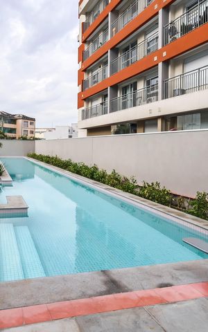 Studio à venda com 31m², 1 quarto e sem vagaPiscina