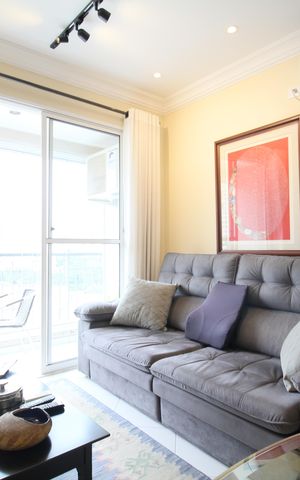 Apartamento à venda com 63m², 3 quartos e 2 vagasSala