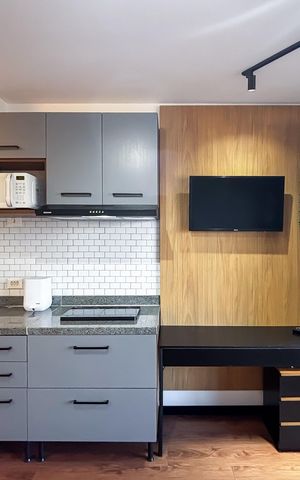 Studio para alugar com 26m², 1 quarto e sem vaga