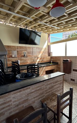 Apartamento à venda com 125m², 3 quartos e 2 vagasÁrea comum - Churrasqueira