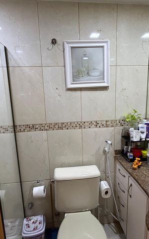 Apartamento à venda com 125m², 3 quartos e 2 vagasBanheiro Social