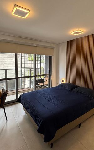 Studio para alugar com 24m², 1 quarto e sem vaga Studio para alugar com 24m², 1 quarto e sem vagaSala/Quarto