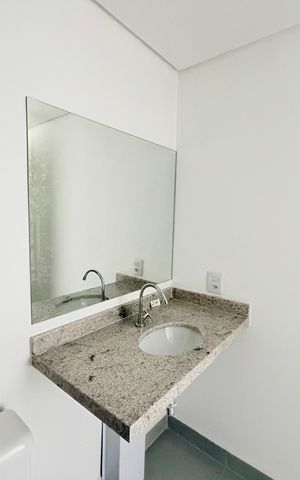 Studio para alugar com 25m², 1 quarto e sem vaga Studio para alugar com 25m², 1 quarto e sem vagaBanheiro