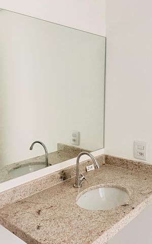 Studio para alugar com 25m², 1 quarto e sem vaga Studio para alugar com 25m², 1 quarto e sem vagaBanheiro