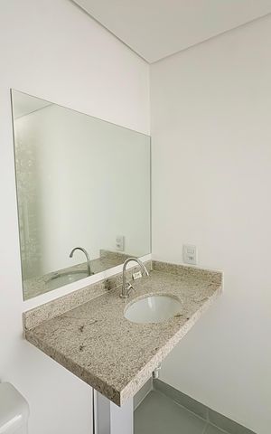 Studio para alugar com 25m², 1 quarto e sem vaga Studio para alugar com 25m², 1 quarto e sem vagaBanheiro