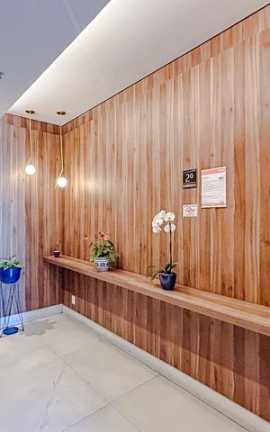 Apartamento para alugar com 32m², 1 quarto e 1 vagaHall social