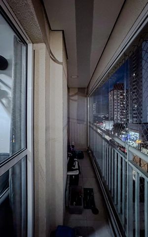 Apartamento para alugar com 32m², 1 quarto e 1 vagaVaranda