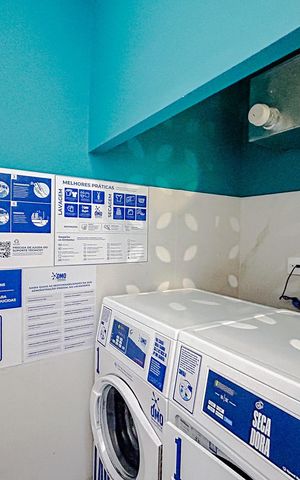 Apartamento para alugar com 32m², 1 quarto e 1 vagaLavanderia