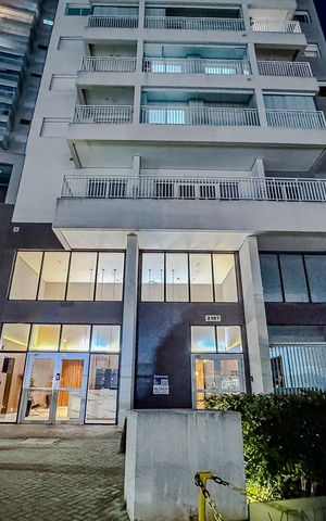 Apartamento para alugar com 32m², 1 quarto e 1 vagaFachada com Plaquinha