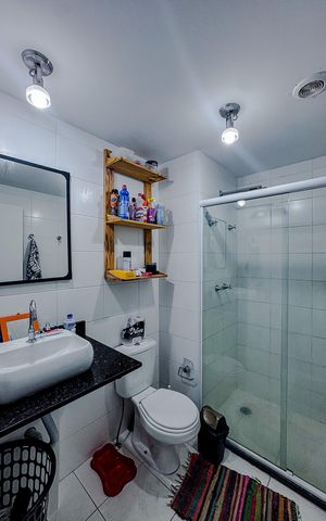 Apartamento para alugar com 32m², 1 quarto e 1 vagaBanheiro