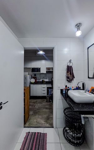 Apartamento para alugar com 32m², 1 quarto e 1 vagaBanheiro