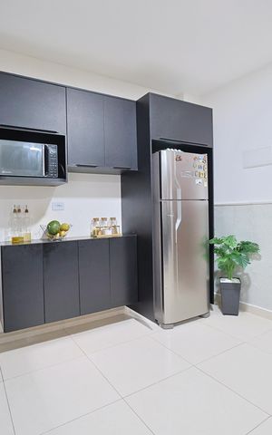 Apartamento à venda com 46m², 2 quartos e sem vagaSala/Cozinha