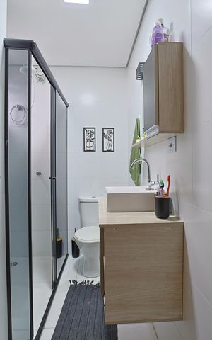 Apartamento à venda com 46m², 2 quartos e sem vagaBanheiro