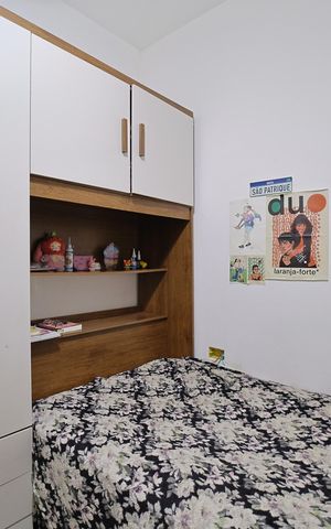 Apartamento à venda com 46m², 2 quartos e sem vaga Quarto 1