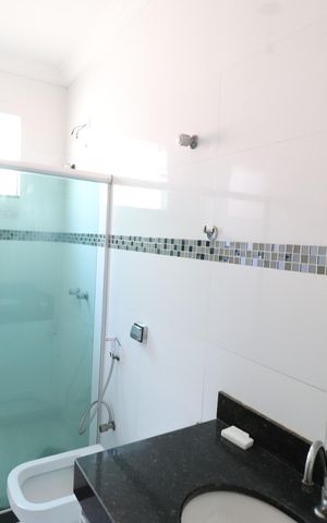 Casa para alugar com 166m², 4 quartos e 3 vagasBanheiro do Quarto 4