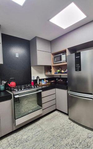 Apartamento à venda com 130m², 3 quartos e 1 vagaCozinha 