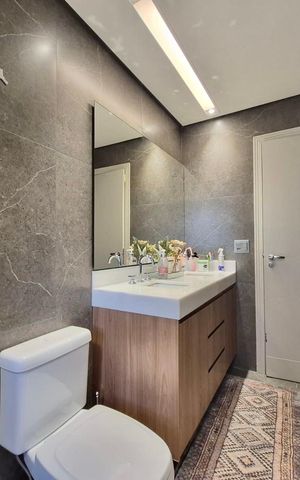 Apartamento à venda com 130m², 3 quartos e 1 vagaBanheiro Social