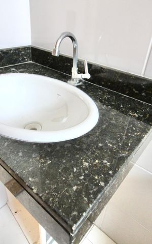 Apartamento à venda com 55m², 2 quartos e 1 vaga Apartamento à venda com 55m², 2 quartos e 1 vagaBanheiro 1