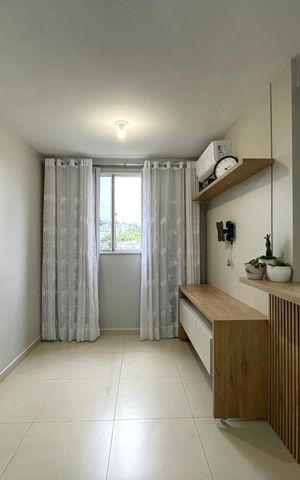 Apartamento para alugar com 45m², 2 quartos e 1 vaga