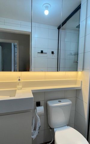 Apartamento para alugar com 45m², 2 quartos e 1 vaga