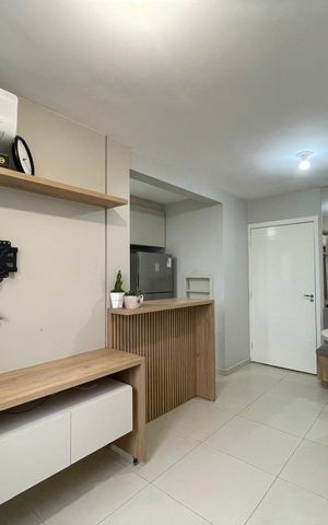 Apartamento para alugar com 45m², 2 quartos e 1 vaga