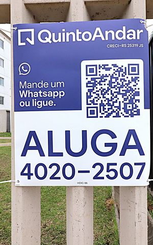 Apartamento para alugar com 44m², 2 quartos e 1 vagaPlaca