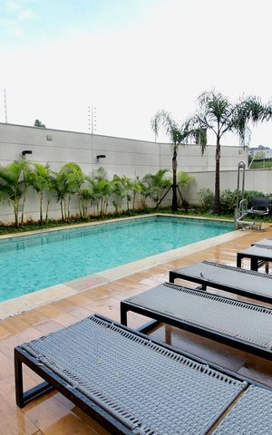 Apartamento para alugar com 49m², 2 quartos e sem vaga Apartamento para alugar com 49m², 2 quartos e sem vagaÁrea comum - Piscina