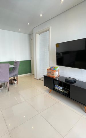 Apartamento à venda com 60m², 2 quartos e 1 vaga Apartamento à venda com 60m², 2 quartos e 1 vagaSala