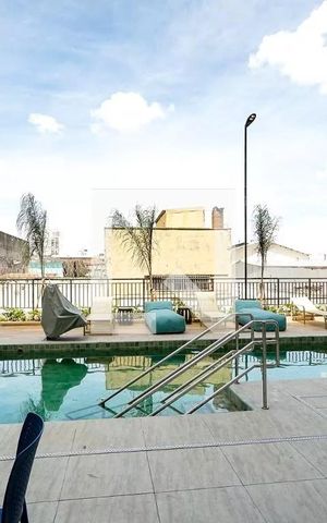 Apartamento para alugar com 25m², 1 quarto e sem vaga Apartamento para alugar com 25m², 1 quarto e sem vagaPiscinas