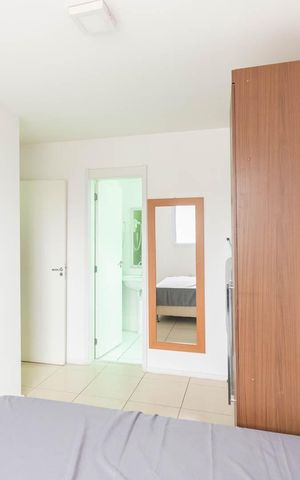 Apartamento para alugar com 61m², 2 quartos e 1 vagaSuíte