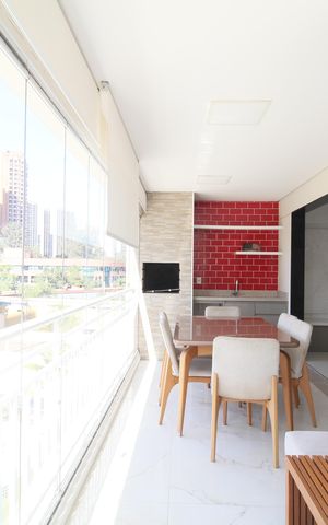 Apartamento para alugar com 96m², 3 quartos e 2 vagasVaranda da Sala