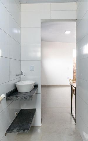 Casa para alugar com 22m², 1 quarto e sem vaga Casa para alugar com 22m², 1 quarto e sem vagaBanheiro