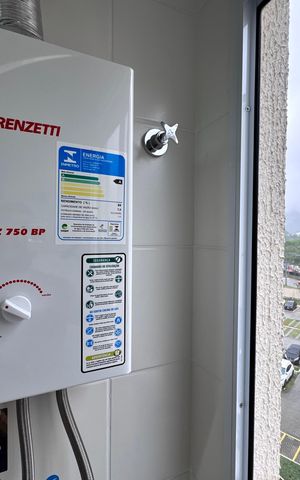 Apartamento para alugar com 44m², 2 quartos e 1 vaga Apartamento para alugar com 44m², 2 quartos e 1 vagaCozinha e Área de Serviço