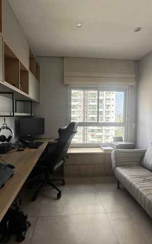 Apartamento para alugar com 200m², 4 quartos e 3 vagas Apartamento para alugar com 200m², 4 quartos e 3 vagasEscritório