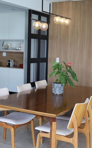 Apartamento para alugar com 200m², 4 quartos e 3 vagas Apartamento para alugar com 200m², 4 quartos e 3 vagasSala de Jantar