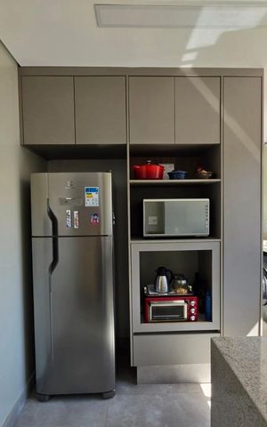 Apartamento à venda com 63m², 2 quartos e 2 vagas Apartamento à venda com 63m², 2 quartos e 2 vagasCozinha e Área de Serviço