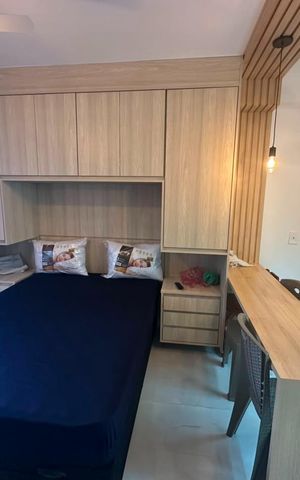 Apartamento para alugar com 24m², 1 quarto e sem vaga