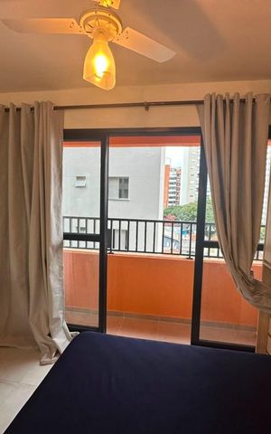 Apartamento para alugar com 24m², 1 quarto e sem vaga