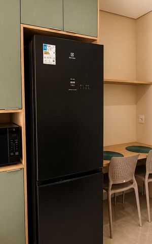 Studio para alugar com 34m², 1 quarto e 1 vaga Studio para alugar com 34m², 1 quarto e 1 vagaCozinha