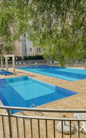 Apartamento para alugar com 45m², 2 quartos e 1 vaga Apartamento para alugar com 45m², 2 quartos e 1 vagaPiscina
