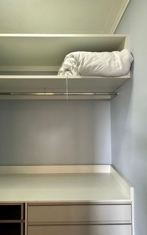 Apartamento à venda com 57m², 1 quarto e 1 vaga Apartamento à venda com 57m², 1 quarto e 1 vagaCloset do quarto