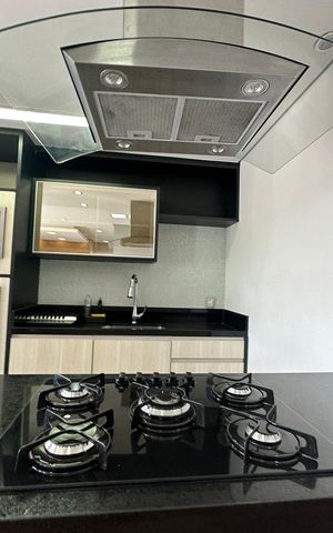 Apartamento à venda com 57m², 1 quarto e 1 vaga Apartamento à venda com 57m², 1 quarto e 1 vagaCozinha