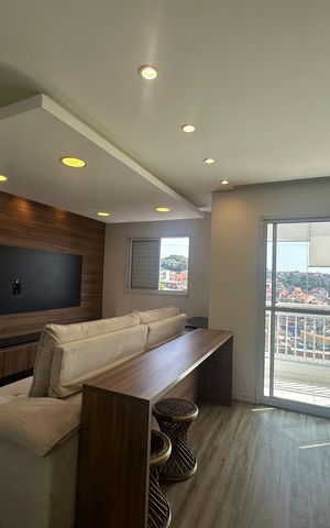 Apartamento à venda com 57m², 1 quarto e 1 vaga Apartamento à venda com 57m², 1 quarto e 1 vagaSala