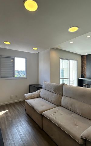 Apartamento à venda com 57m², 1 quarto e 1 vaga Apartamento à venda com 57m², 1 quarto e 1 vagaSala