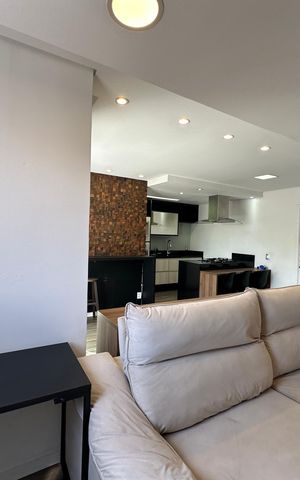 Apartamento à venda com 57m², 1 quarto e 1 vaga Apartamento à venda com 57m², 1 quarto e 1 vagaSala