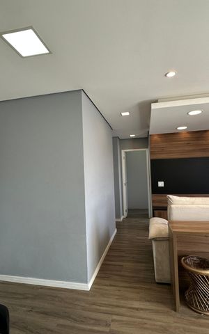Apartamento à venda com 57m², 1 quarto e 1 vaga Apartamento à venda com 57m², 1 quarto e 1 vagaSala