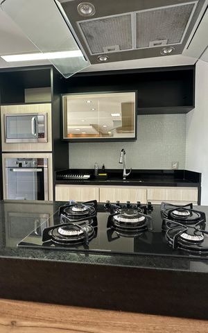 Apartamento à venda com 57m², 1 quarto e 1 vaga Apartamento à venda com 57m², 1 quarto e 1 vagaCozinha