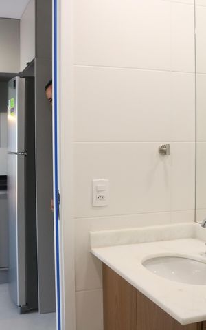 Apartamento para alugar com 50m², 1 quarto e sem vagaBanheiro